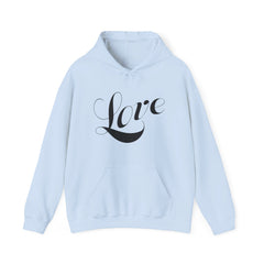Heavy Blend™ Hooded Sweatshirt "Love" black font