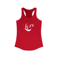 Women's Ideal Racerback Tank "Love"