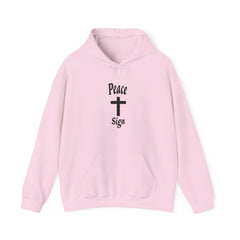 Heavy Blend Hooded Sweatshirt "Peace Sign"