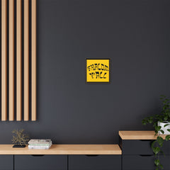 Square Framed Premium Gallery Wrap Canvas "Shalom Y'All"