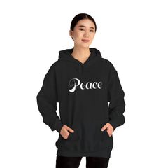 Christian Peace Hoodie | Faith Sweatshirt | White Graphic