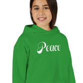 Kids Peace Hoodie | Christian Youth Sweatshirt | Gildan