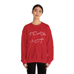 "Fear Not" Inspirational Christian Sweatshirt - Comfy Faith-Based Crewneck