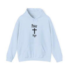 Heavy Blend Hooded Sweatshirt "Peace Sign"