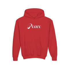 Kids Peace Hoodie | Christian Youth Sweatshirt | Gildan