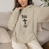 Heavy Blend Hooded Sweatshirt "Peace Sign"