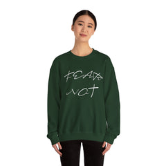 "Fear Not" Inspirational Christian Sweatshirt - Comfy Faith-Based Crewneck