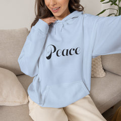 Heavy Blendβ’ Hooded Sweatshirt "Peace"