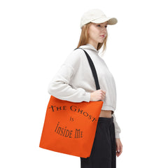 Christian Halloween Tote Bag, The Ghost is Inside Me, Halloween Satire, Halloween Tote, Halloween Christian Bag