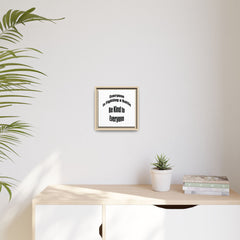 Everyone Battles Be Kind Framed Canvas Wall Art Inspirational Christian Decor