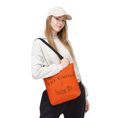 Christian Halloween Tote Bag, The Ghost is Inside Me, Halloween Satire, Halloween Tote, Halloween Christian Bag