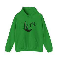 Heavy Blend™ Hooded Sweatshirt "Love" black font