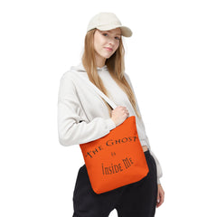 Christian Halloween Tote Bag, The Ghost is Inside Me, Halloween Satire, Halloween Tote, Halloween Christian Bag