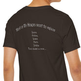 Back Print T-Shirt