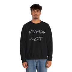 "Fear Not" Inspirational Christian Sweatshirt - Comfy Faith-Based Crewneck