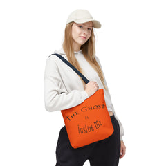Christian Halloween Tote Bag, The Ghost is Inside Me, Halloween Satire, Halloween Tote, Halloween Christian Bag