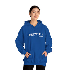 Heavy Blend™ Hoodie Sweatshirt "She Dwells" mistic