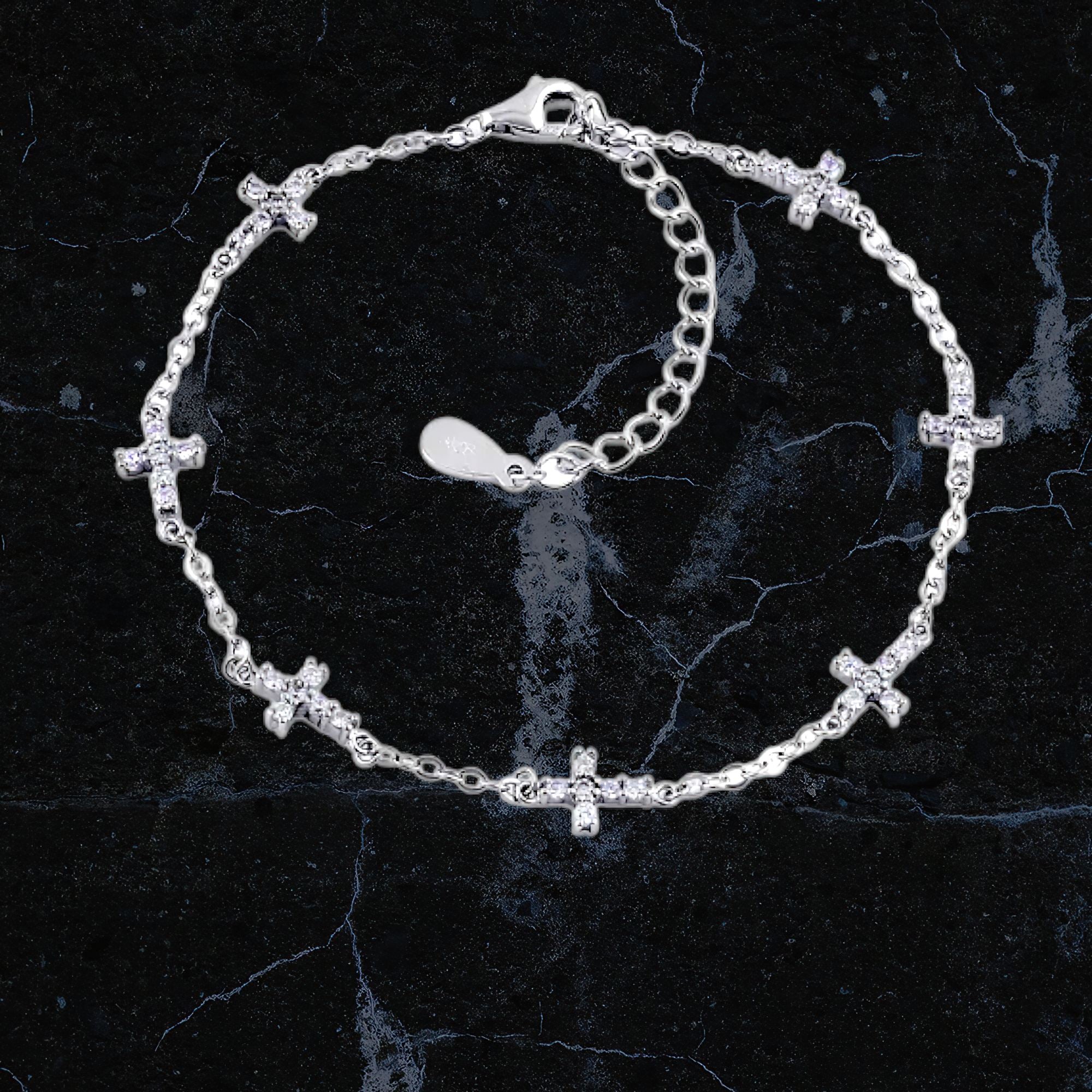 Cross Charm Bracelet