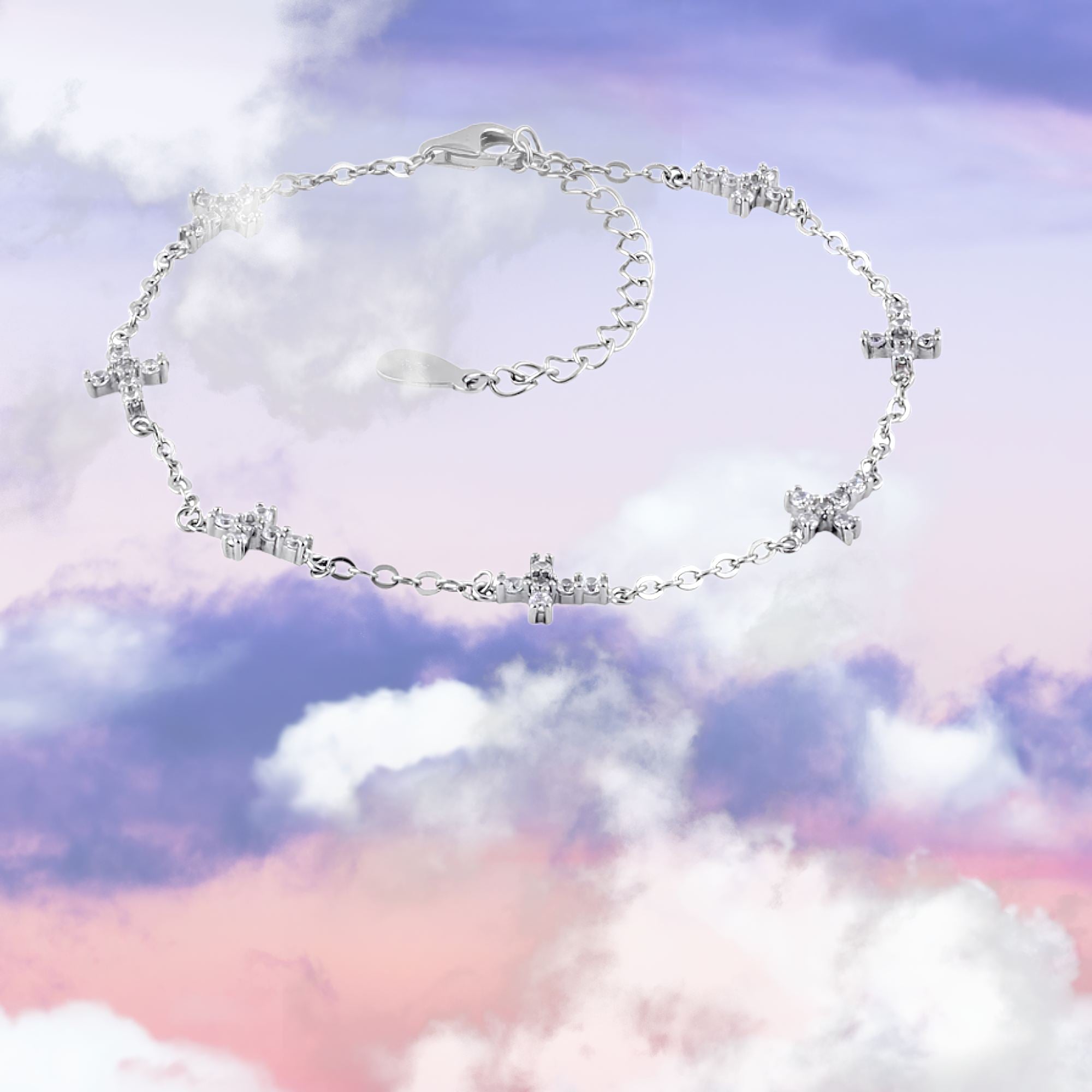 Cross Charm Bracelet