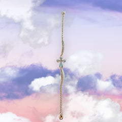 Larimar Sideways Cross