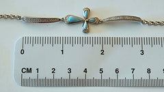 Larimar Sideways Cross