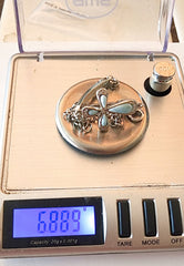 Larimar Sideways Cross