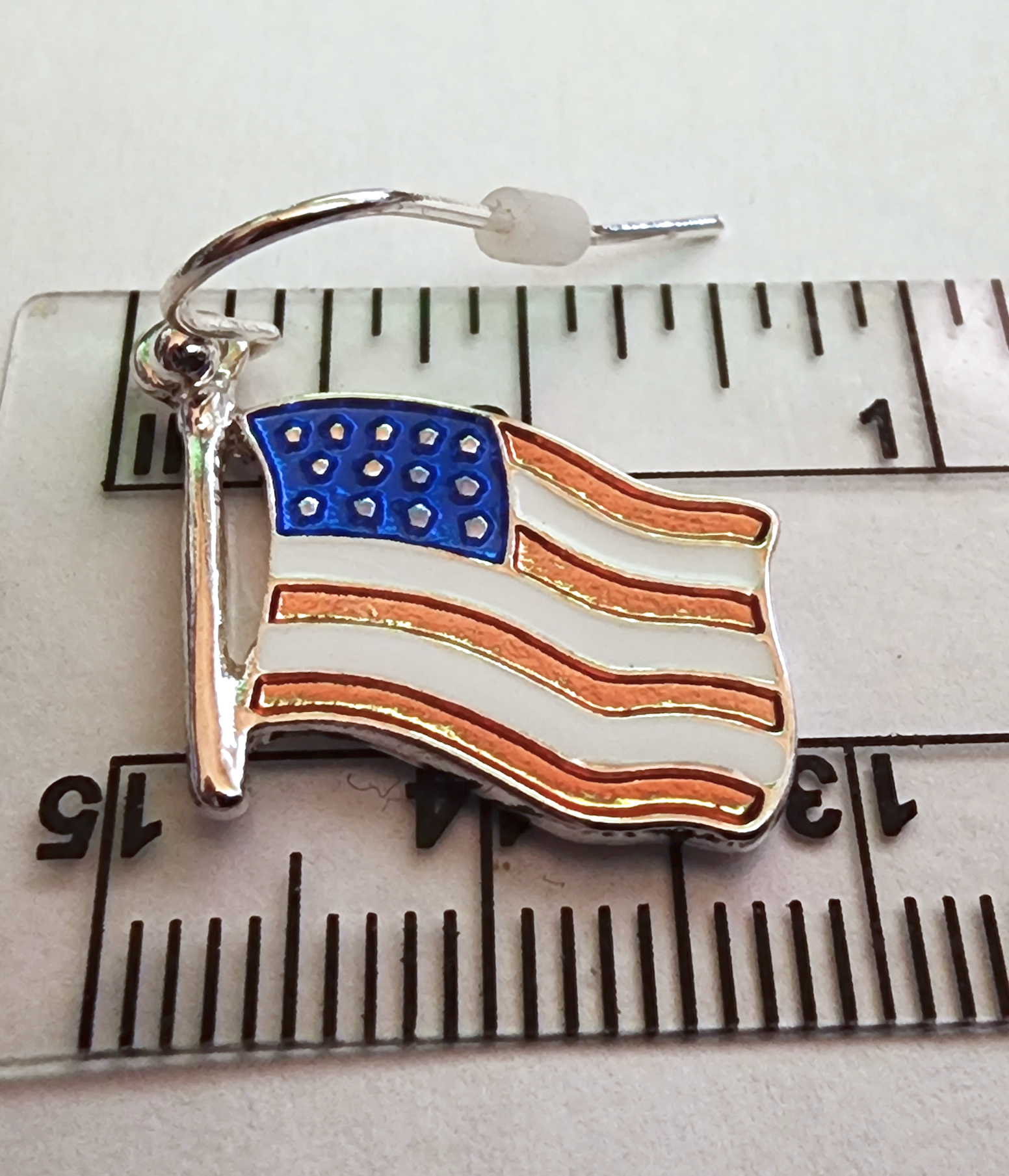 American Flag Earrings