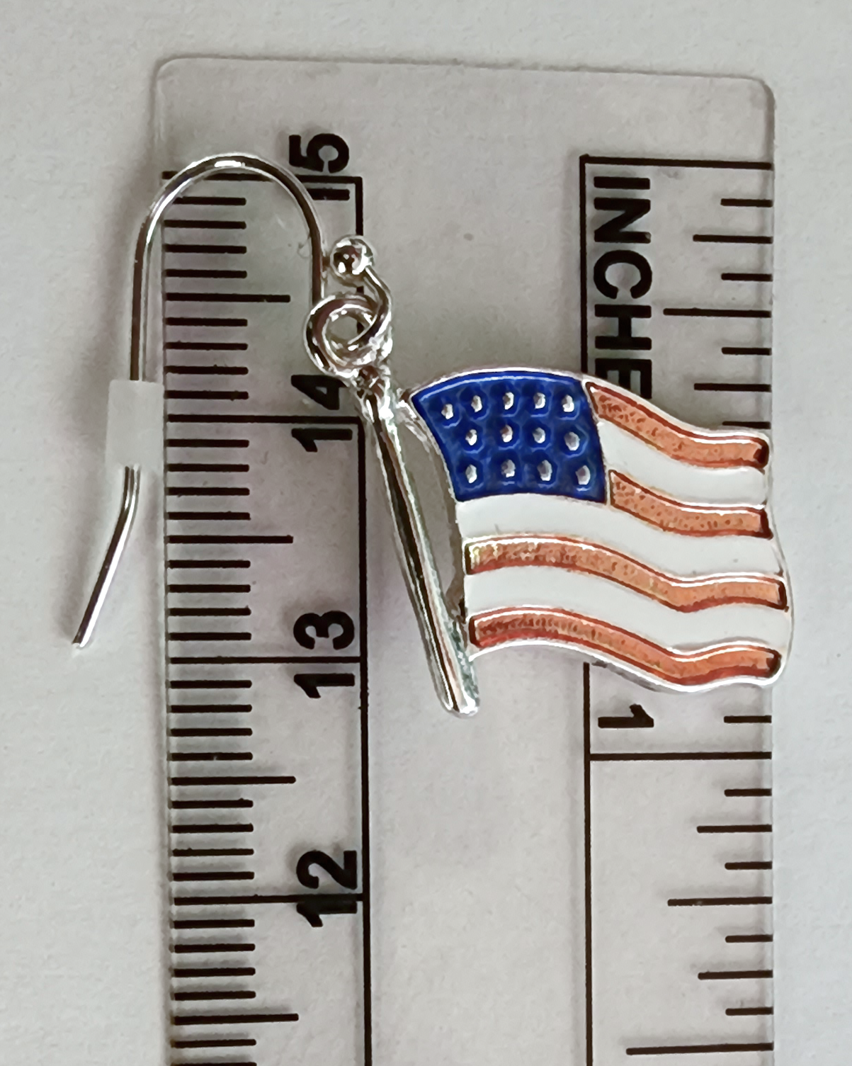 American Flag Earrings