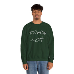 "Fear Not" Inspirational Christian Sweatshirt - Comfy Faith-Based Crewneck