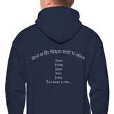 Most of my Heroes Went to Prison Hoodie | Pullover Hoodie wf