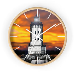 Wall Clock "Angels Gate Sunset"