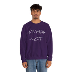 "Fear Not" Inspirational Christian Sweatshirt - Comfy Faith-Based Crewneck