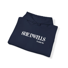 Heavy Blend™ Hoodie Sweatshirt "She Dwells" mistic