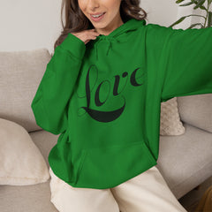 Heavy Blend™ Hooded Sweatshirt "Love" black font