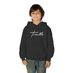 Kids Faith Hoodie | Christian Youth Sweatshirt | Gildan