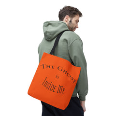 Christian Halloween Tote Bag, The Ghost is Inside Me, Halloween Satire, Halloween Tote, Halloween Christian Bag
