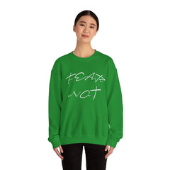 "Fear Not" Inspirational Christian Sweatshirt - Comfy Faith-Based Crewneck