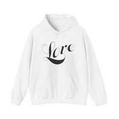 Heavy Blend™ Hooded Sweatshirt "Love" black font