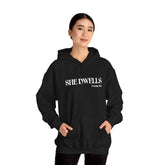Heavy Blend™ Hoodie Sweatshirt "She Dwells" mistic