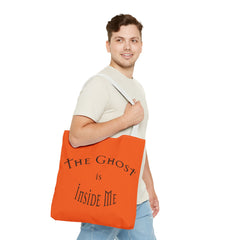 Christian Halloween Tote Bag, The Ghost is Inside Me, Halloween Satire, Halloween Tote, Halloween Christian Bag