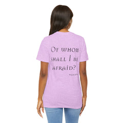 Of Whom Shall I Be Afraid