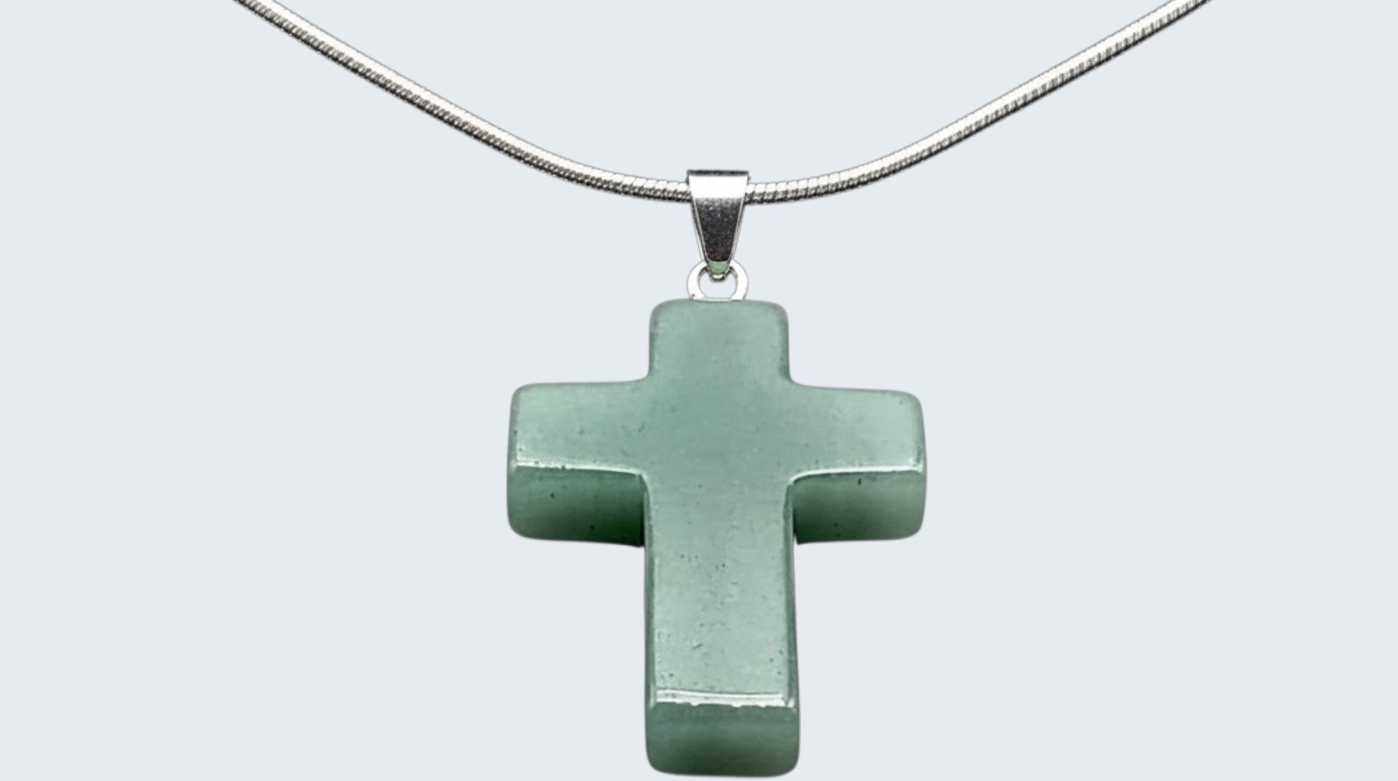 Aventurine Cross