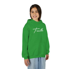 Kids Faith Hoodie | Christian Youth Sweatshirt | Gildan