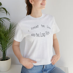 Bella & Canvas Short Sleeve Tee "The Lord Won"