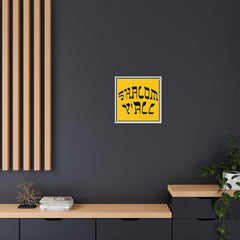 Square Framed Premium Gallery Wrap Canvas "Shalom Y'All"