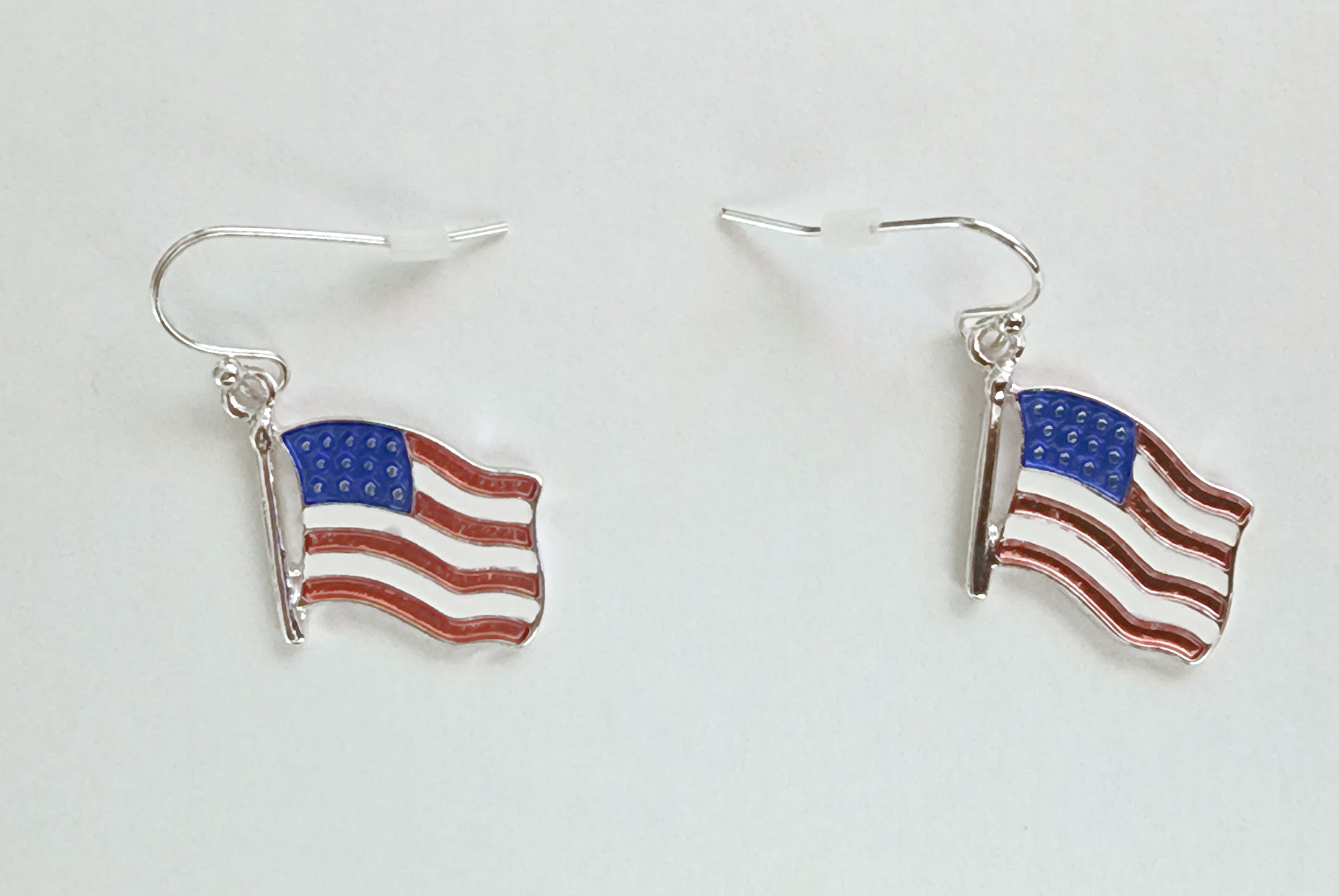 American Flag Earrings