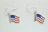 American Flag Earrings