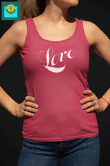 Women's Ideal Racerback Tank "Love"