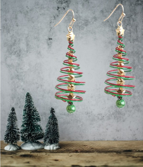 Christmas Tree Earrings