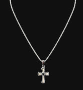 White Opal Cross